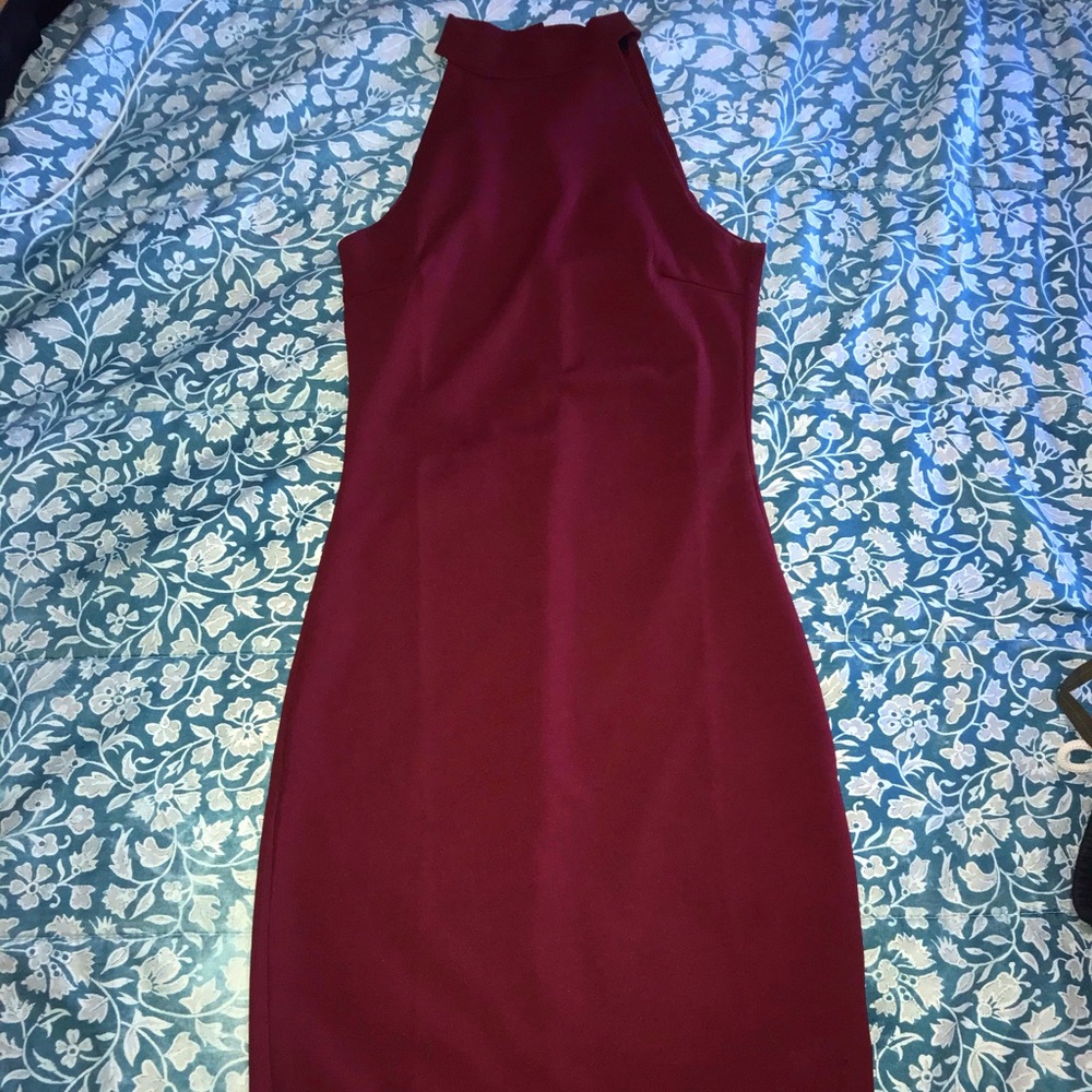 Maroon Dress